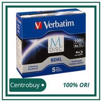 Gambar Verbatim M-Disc BDXL 100GB 4x Blu-ray isi 5 98913 dari Centrobuy undefined 1 Tokopedia