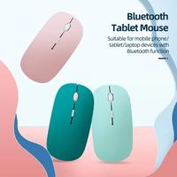 Gambar Mouse Wireless Bluetooth Tanpa Kabel Silent Click Rechargeable 2.4Ghz dari Accecories Unik undefined 2 Tokopedia