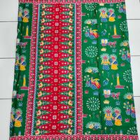 Gambar sarung batik betawi warna dasar hijau dari Batik Ndreyon undefined 1 Tokopedia