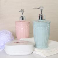 Gambar BOTOL POMPA DISPENSER UKIRAN GAYA EROPA SABUN CAIR & HAND SANITIZER - Biru dari GROSIR MLM undefined 1 Tokopedia