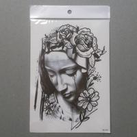 Gambar TATO TEMPORER Temporary Tatoo sticker palsu AVE holy BUNDA MARIA PRAY dari Bolapedia undefined 1 Tokopedia