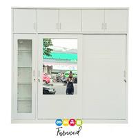 Gambar lemari pakaian BAJU SUPER JUMBO TINGGI FULL KAYU TEAKBLOK DUCO DUKO - Cokelat dari FURNICO.ID undefined 1 Tokopedia
