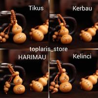 Gambar GANTUNGAN KUNCI LABU HOLO KAYU - SHIO MACAN dari Terry Lie Store undefined 3 Tokopedia