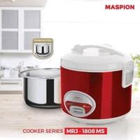 Gambar Maspion Magic Com Rice Cooker Panci Stainless 1.8 L MRJ 1808MS MRJ1808 dari BEZTRO undefined 2 Tokopedia