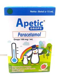 Gambar OBAT TURUN DEMAM APETIC DROP 15 ML RASA STROBERI dari SATRIO WIBOWO PHARMACY_NEW undefined 1 Tokopedia