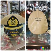 Gambar Topi pet & Tas pet PDU Pelayaran : Logo + List kuning Bangkok (3A-3C) - Biru, 59 dari Malako Abadi undefined 4 Tokopedia