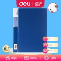 Gambar Deli Display Book / Map Clear Holder Document Keeper A4 10 Pocket 5001 - 30 slot dari Deli Stationery Indonesia undefined 1 Tokopedia