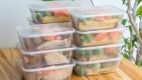 Gambar (25pcs) Jual Thinwall 1000ml Rectangle Transparan microwavable dari Kemasan Garut undefined 3 Tokopedia