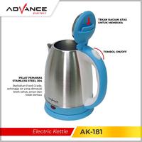 Gambar Electric Kettle Advance 1.8 Liter Teko Listrik AK-181 - Merah dari IndTek-Online undefined 3 Tokopedia