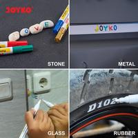 Gambar Joyko Paint Marker Spidol Cat Permanen PTM 37-44 - White dari TOKO-OEM undefined 3 Tokopedia