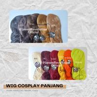 Gambar Wig/ Rambut Palsu Panjang Curly Natural/ Cosplay Warna (HSA179G) - T2913 dari Seven Revolution undefined 2 Tokopedia