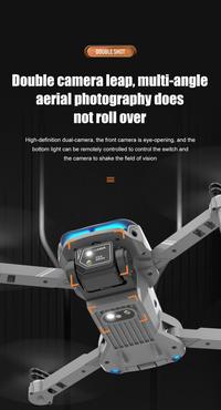 Gambar Drone XT9 Dual lense, Remote Control Drone Kamera HD Dual Lens Camera - Hitam 2 Baterai dari JD Glass undefined 5 Tokopedia