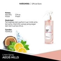Gambar HARUMIKA Aegis Hill 250 mL LINEN SPRAY & ROOM REFRESHER ANTI BACTERIAL dari Harumika undefined 2 Tokopedia