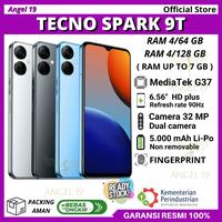 Gambar HP ANDROID TECNO SPARK 9T 4/64 GB GARANSI RESMI TECNO SPARK 9T 4/128GB - ram 4/64 GB, Particle silver dari angel19 undefined 1 Tokopedia