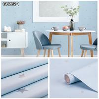 Gambar Home Wallpaper Dinding Polos Biru Bintang - Kamar Tidur Ruang Tamu Wal dari homewallpaperr undefined 1 Tokopedia