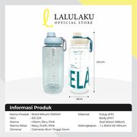 Gambar Botol Minum 1000ml BZ223 / Botol Olahraga Kantor Sekolah Botol Jumbo 1 - Biru Muda dari Lalulaku undefined 2 Tokopedia