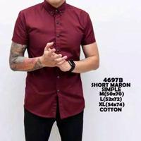 Gambar Paket Hemat Kemeja Polos Lengan Pendek Pria Original Premium Distro - 4 Pcs Random, M dari podangcollection undefined 3 Tokopedia