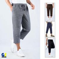 Gambar Celana Training Joger Pria 7/8 AKIO Baby Terry Celana Sirwal Olahraga - EZRA Navy, 2XL dari Grand Sport Store undefined 1 Tokopedia