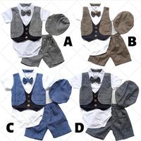 Gambar baju anak laki-laki bayi setelan set topi dan dasi .1 ukuran 3-9 bulan dari Modiz collection undefined 5 Tokopedia
