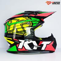 Gambar HELM KYT JUMPSHOT CORAK BLACK/YELLOW/FLUO GREEN FLUO - M dari Bikers Dream undefined 3 Tokopedia
