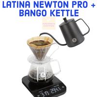 Gambar Paket Latina Newton + Bango Kettle | Timbangan dan Teko leher angsa - Paket 3 dari Arunica Coffee undefined 1 Tokopedia