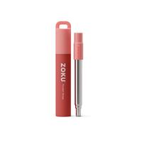 Gambar Zoku Two Tone Pocket Straw - Sedotan Aluminium, Sedotan Reusable - Grey dari Tosyen Okiedog undefined 3 Tokopedia