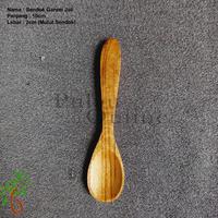 Gambar Pulau Online Sendok Garam Kayu Jati Sendok Kayu Kecil | Salt & Pepper dari Pulau Online undefined 1 Tokopedia
