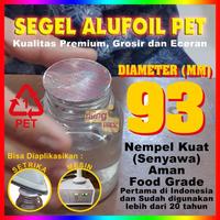 Gambar SEAL SEGEL ALUMINIUM FOIL PET 93 MM (100 PCS- SETRIKA) - 1 pack dari Rising Pack undefined 3 Tokopedia