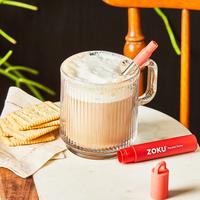 Gambar Zoku Two Tone Pocket Straw - Sedotan Aluminium, Sedotan Reusable - Grey dari Tosyen Okiedog undefined 1 Tokopedia