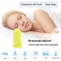 Gambar Sepasang Pelindung Telinga Earplug Peredam Suara Bising Yellow Neon dari DH TRONIC undefined 2 Tokopedia