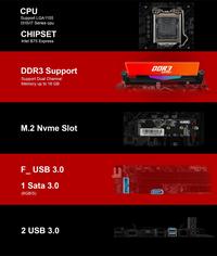 Gambar MOTHERBOARD VARRO H61 PLUS / H61+ dari Mitraindo88 undefined 4 Tokopedia