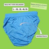 Gambar CELANA DALAM PRIA underwear sempak pria CD pria polos katun - L, ISI 6 PCS dari Store Fashion Daleman undefined 5 Tokopedia
