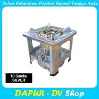 Gambar Hock Kompor minyak tanah sumbu 22 silver dari Dapur DV_NEW undefined 4 Tokopedia