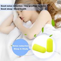 Gambar Sepasang Pelindung Telinga Earplug Peredam Suara Bising Yellow Neon dari DH TRONIC undefined 1 Tokopedia