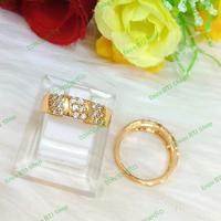 Gambar Cincin Dewasa permata Love Dauble Lapis Emas 18 titanium premium dari BTJ shop undefined 1 Tokopedia