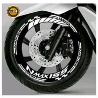 Gambar stiker velg sticker pelek NMAX 2015-2022 depan belakang efek nyala dari AAP motoshop undefined 4 Tokopedia
