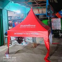 Gambar TENDA KERUCUT UKURAN 2X2 POLOS FULLSETT - Pink, 2X2 dari Elvina Tenda undefined 5 Tokopedia