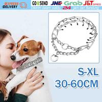Gambar Rantai Leher Anjing Training Besi Dog Chain Collar Kalung Anjing - M dari Soya Global undefined 1 Tokopedia