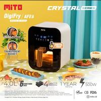Gambar Mito Air Fryer AF8 Crystal Transparan Digifry 4 Liter Original Garansi - Hitam dari Violet Superstore undefined 5 Tokopedia