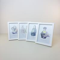 Gambar kado ulang tahun, Graduation, ILUSTRASI WAJAH DENGAN FRAME MINIMALIS dari Flakes Memo undefined 5 Tokopedia