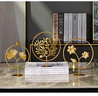 Gambar Pajangan Hiasan Dinding Daun Gold Cedar Leaf Ornament Home Decor - TYPE 10 dari PointZero Store undefined 3 Tokopedia