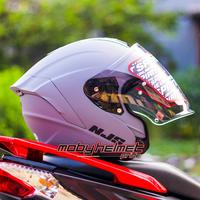 Gambar NJS KAIROZ - Stone Grey Doff - Helm Half Face - M dari Mas Ge' undefined 2 Tokopedia
