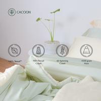 Gambar Cacoon TENCEL Lyocell Sprei Set Bed Cover - Minty Mornings - 120x200, Polos dari Cacoon Home undefined 2 Tokopedia