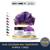 Gambar Hair Styling Gel Pomade Wax Rambut Pria Clay Sevich Temporary Purple dari NextAndMore undefined 1 Tokopedia