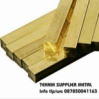 Gambar Kuningan As Kuningan Kotak 5mm x 5mm x 2500mm - kuningan kotak dari TEKNIK SUPPLIER undefined 2 Tokopedia