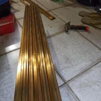 Gambar as kuningan kotak 10 mm x 10 mm x 10 cm - kuningan kotak dari TEKNIK SUPPLIER undefined 3 Tokopedia