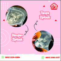 Gambar Kemasan pouch full print ziplock uk.10cm x 17cm(order 500pcs/desain) - +ziplock, 4000+ dari Gerai Kemasan Bandung undefined 4 Tokopedia