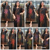 Gambar Daster Batik Jumbo Kancing 6 - lilin ld120 dari G Batik undefined 2 Tokopedia
