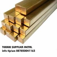 Gambar as kuningan kotak 10 mm x 10 mm x 10 cm - kuningan kotak dari TEKNIK SUPPLIER undefined 2 Tokopedia