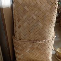 Gambar Besek Jumbo 50X30 Besek Persegi Panjang Bakul Bambu dari besek bambu termurah undefined 4 Tokopedia